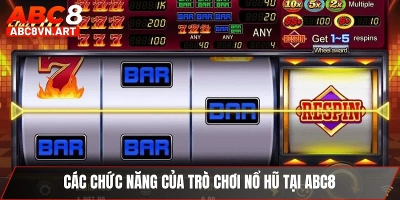 Các chức năng của trò chơi nổ hũ tại ABC8 Các chức năng của trò chơi nổ hũ tại ABC8