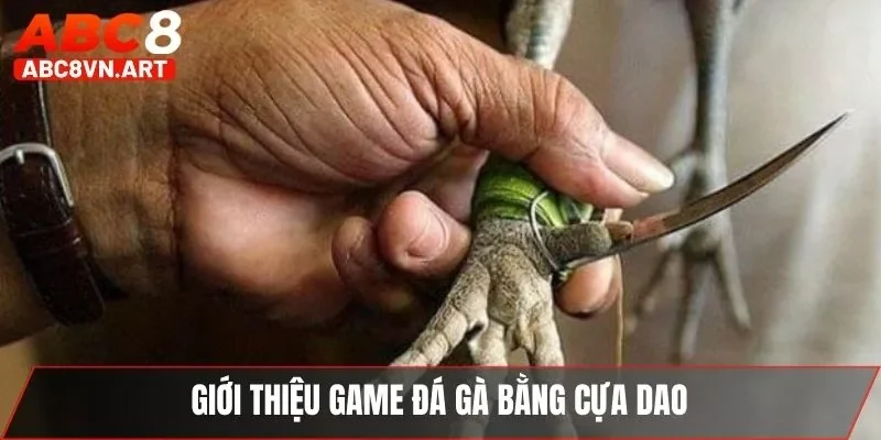 Giới thiệu game đá gà bằng cựa dao