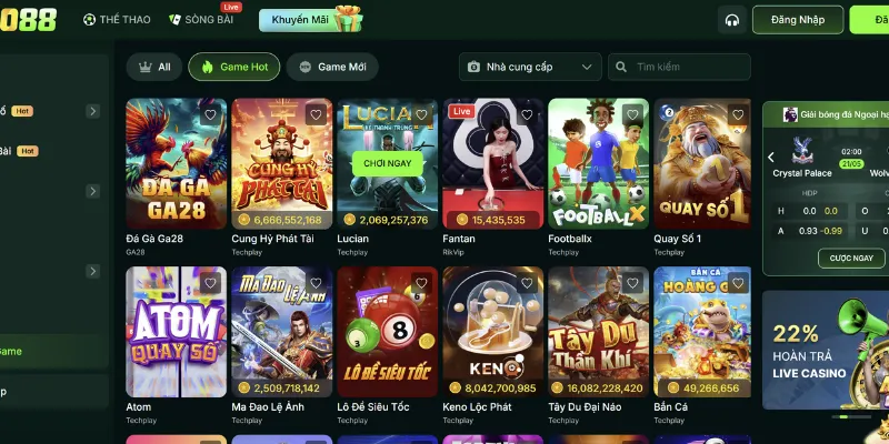 Đa dạng các sản phẩm game Đa dạng các sản phẩm game